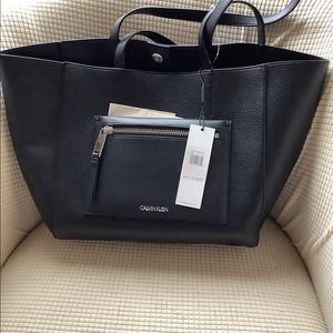 Calvin Klein tote black new